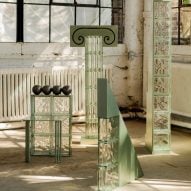 Micah Rosenblatt creates steel furniture based on the cityscape of New York