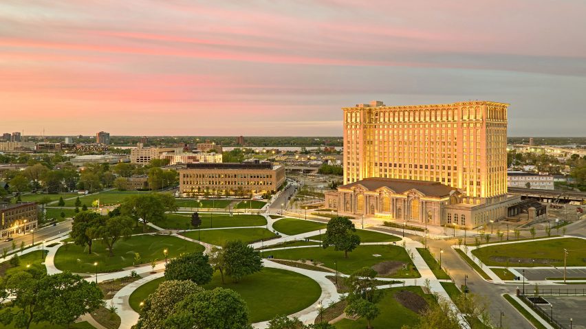 Michigan Central Station restoration