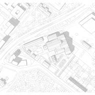Site plan of Monio High School and Cultural Centre by AOR Architects
