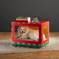 Multifunctional pet furniture designed for animals in small apartments