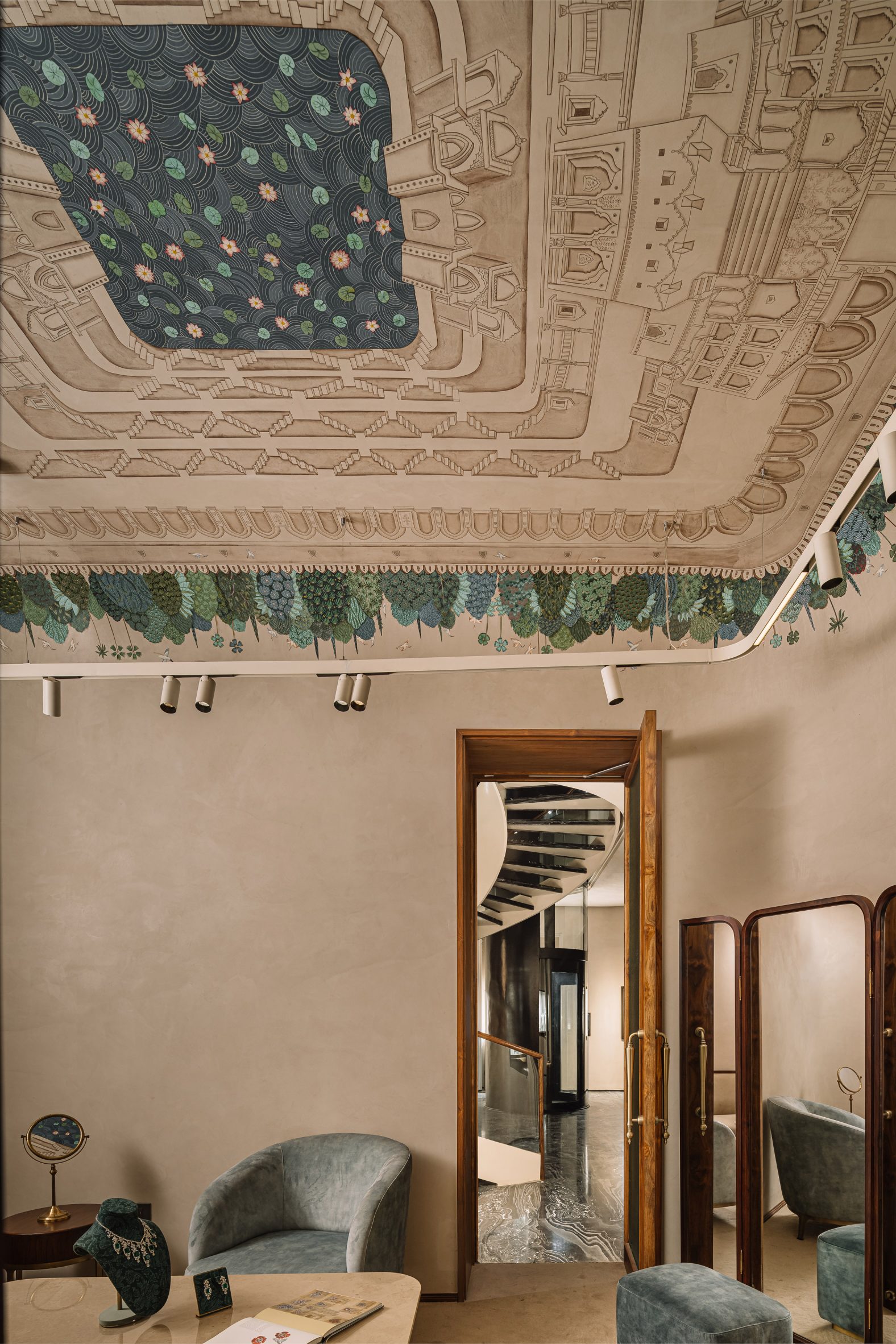Interiors of Museum of Meenakari Heritage and Flagship Store for Sunita Shekhawat by Studio Lotus