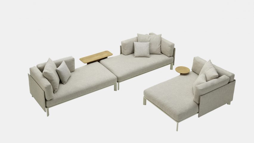 Anagram sofa by Panter & Tourron for Vitra