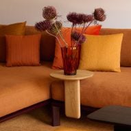 Vitra and Panter & Tourron avoid foam and glue in future-minded Anagram sofa