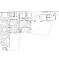 Plan of Madrid apartment by Lucas y Hernandez Gil