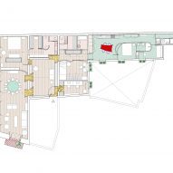 Plan of Madrid apartment by Lucas y Hernandez Gil