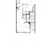 Plan of Darya Residential Apartment by Hooba Design