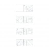 Plan of House of Countless Windows by Fala Atelier