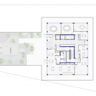 G+4 floor plan of Pong by Calq and Bond Society