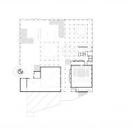 Second floor plan of Third Space by Studio Saar