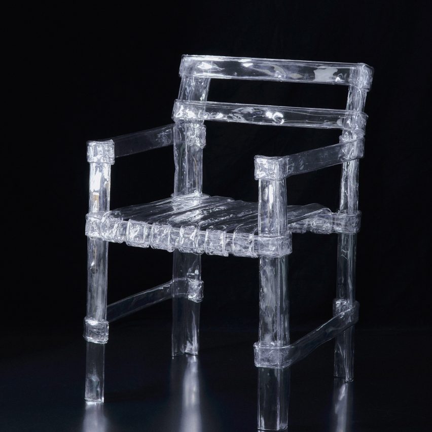 Plastic chair by Kasper Kyster