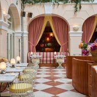 Venetian palazzo informs "elegant and unexpected" interiors of Hotel Bella Grande