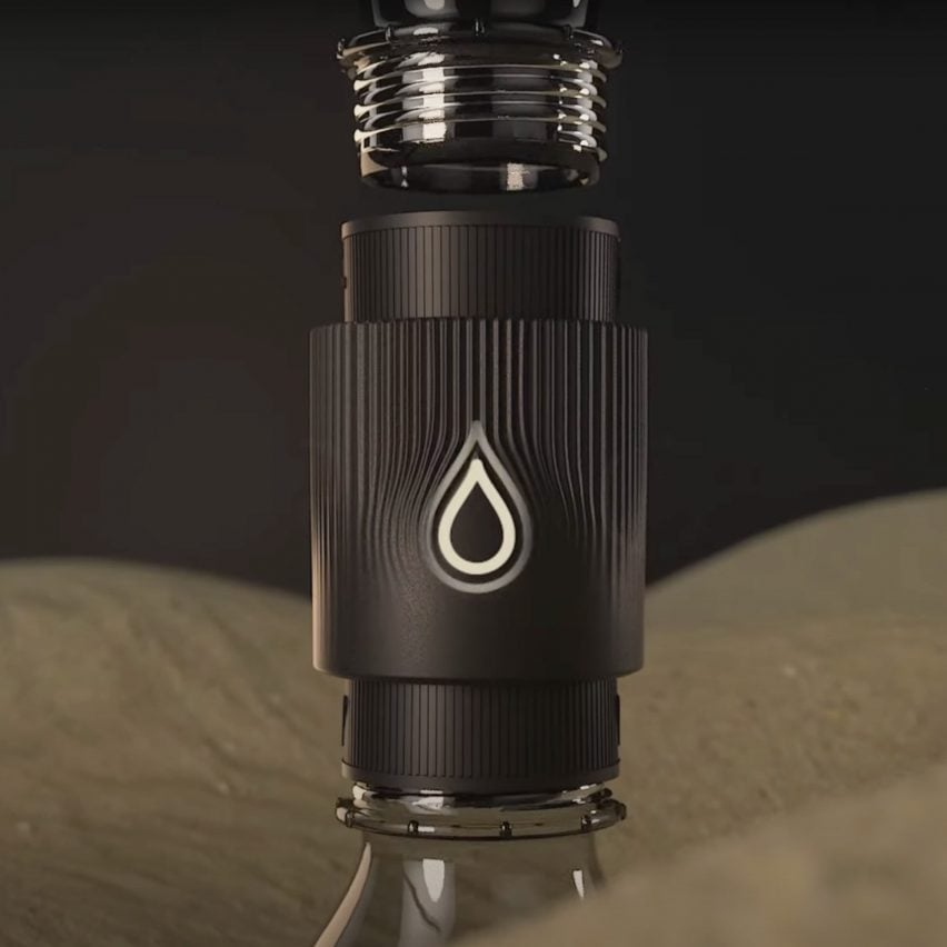 Filter Caps transform bottles into handheld water treatment system