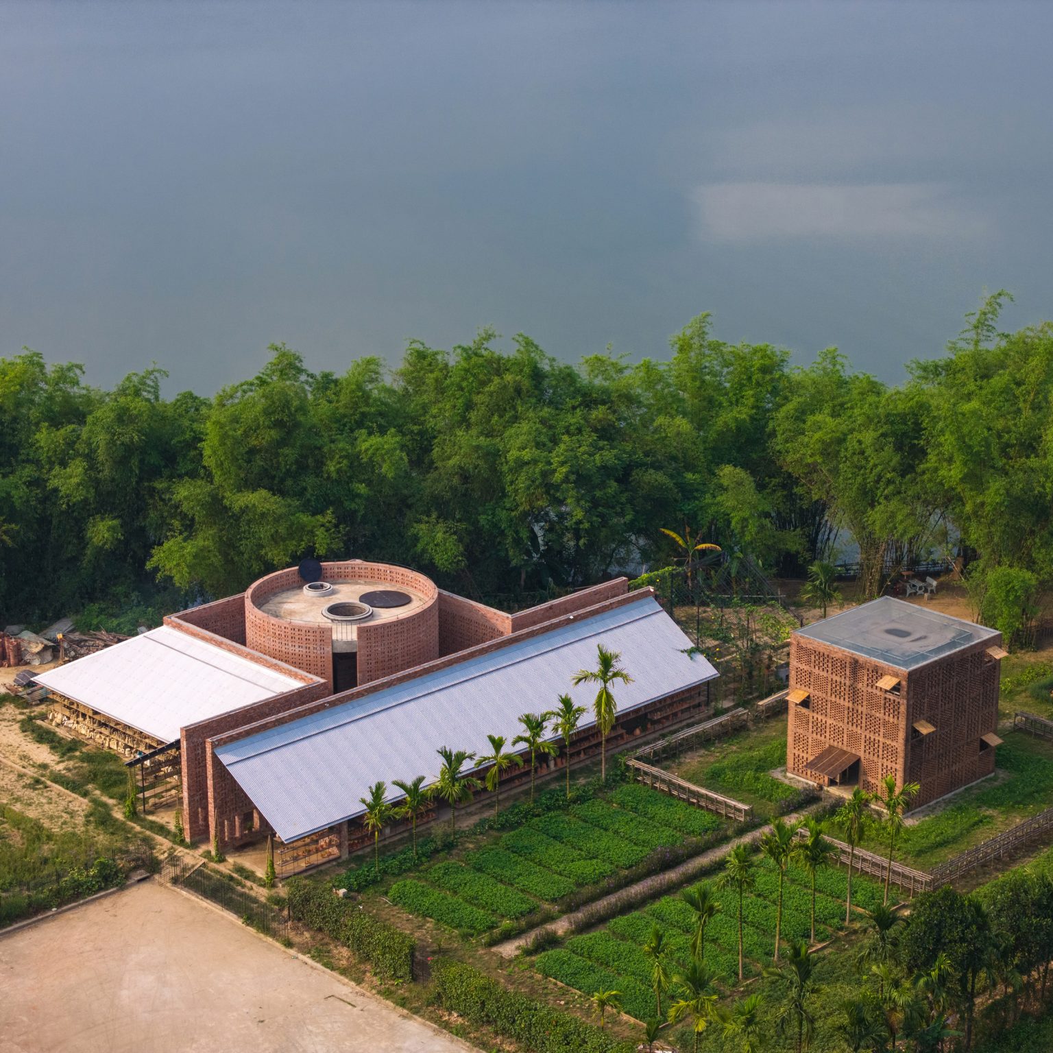 Perforated Brickwork Wraps Premier Office In Vietnam By Tropical Space