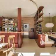 Jolie creates temporary restaurant with "aesthetic and sensory" materials in Frankfurt