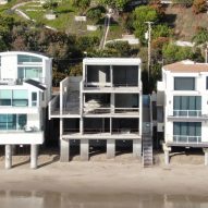 Ye strips Tadao Ando beach house in Malibu back to its structure