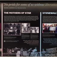 Stonewall national monument interior wall