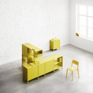String turns Form Us With Love's office furniture into modular storage