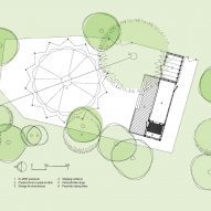 Site plan of The Clearing in Bexley by WonKy