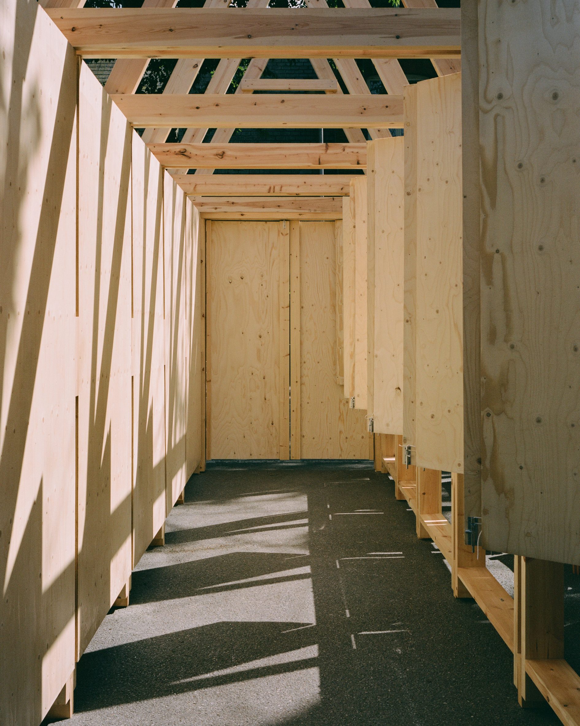 View within The Dalston Pavilion by LSA