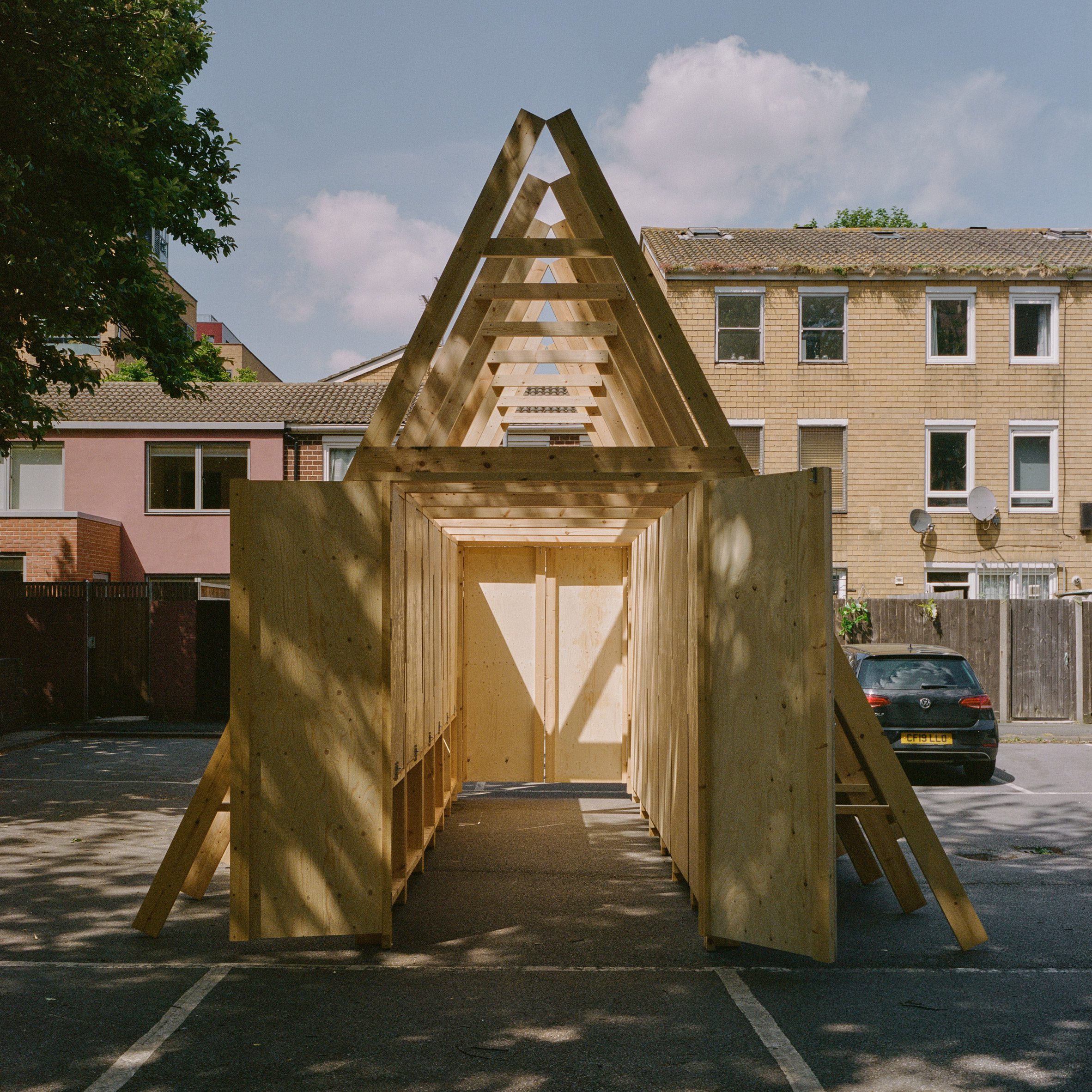 The Dalston Pavilion for the London Festival of Architecture