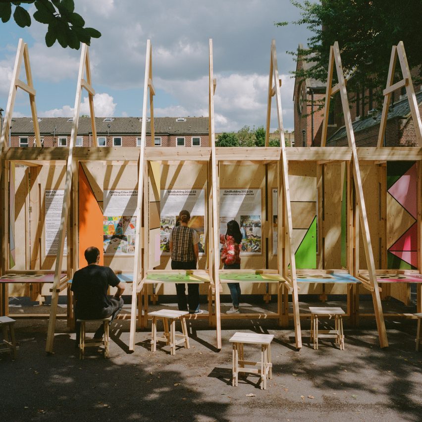 Desk space at The Dalston Pavilion by LSA