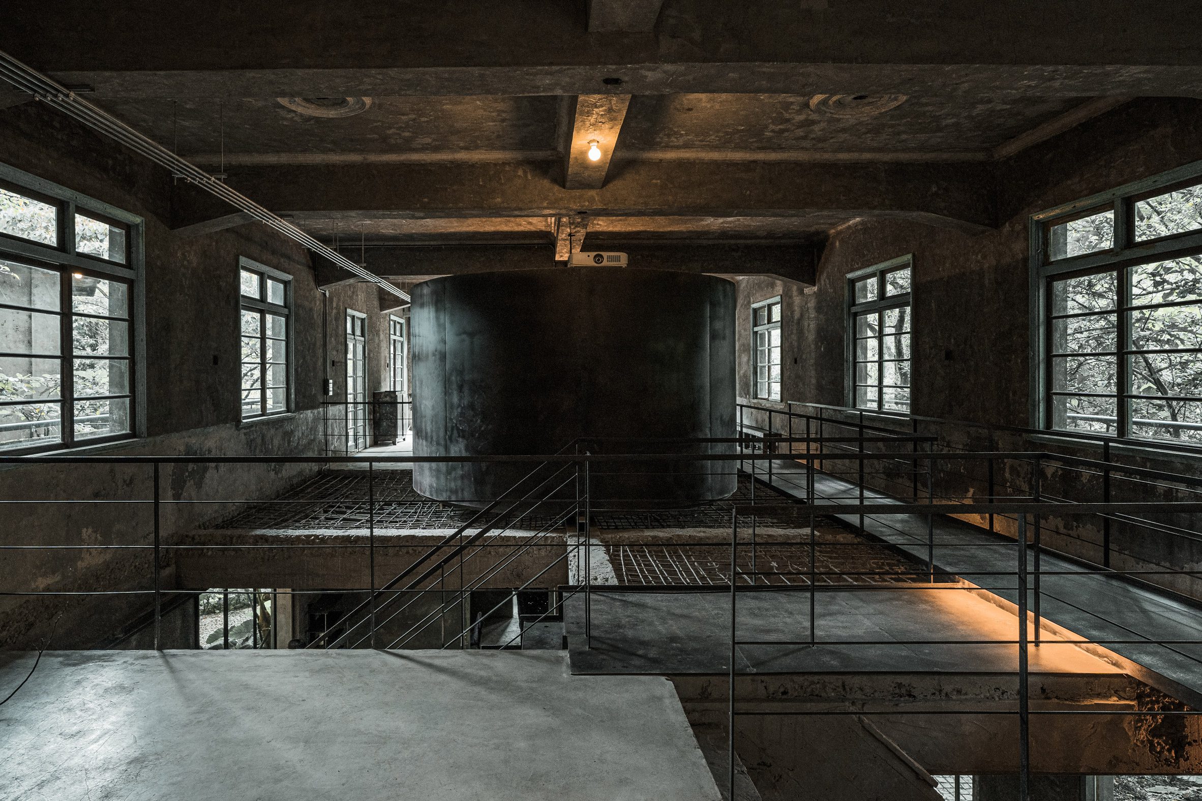 Interior view of The Mineless Heritage Restoration Project in Taiwan