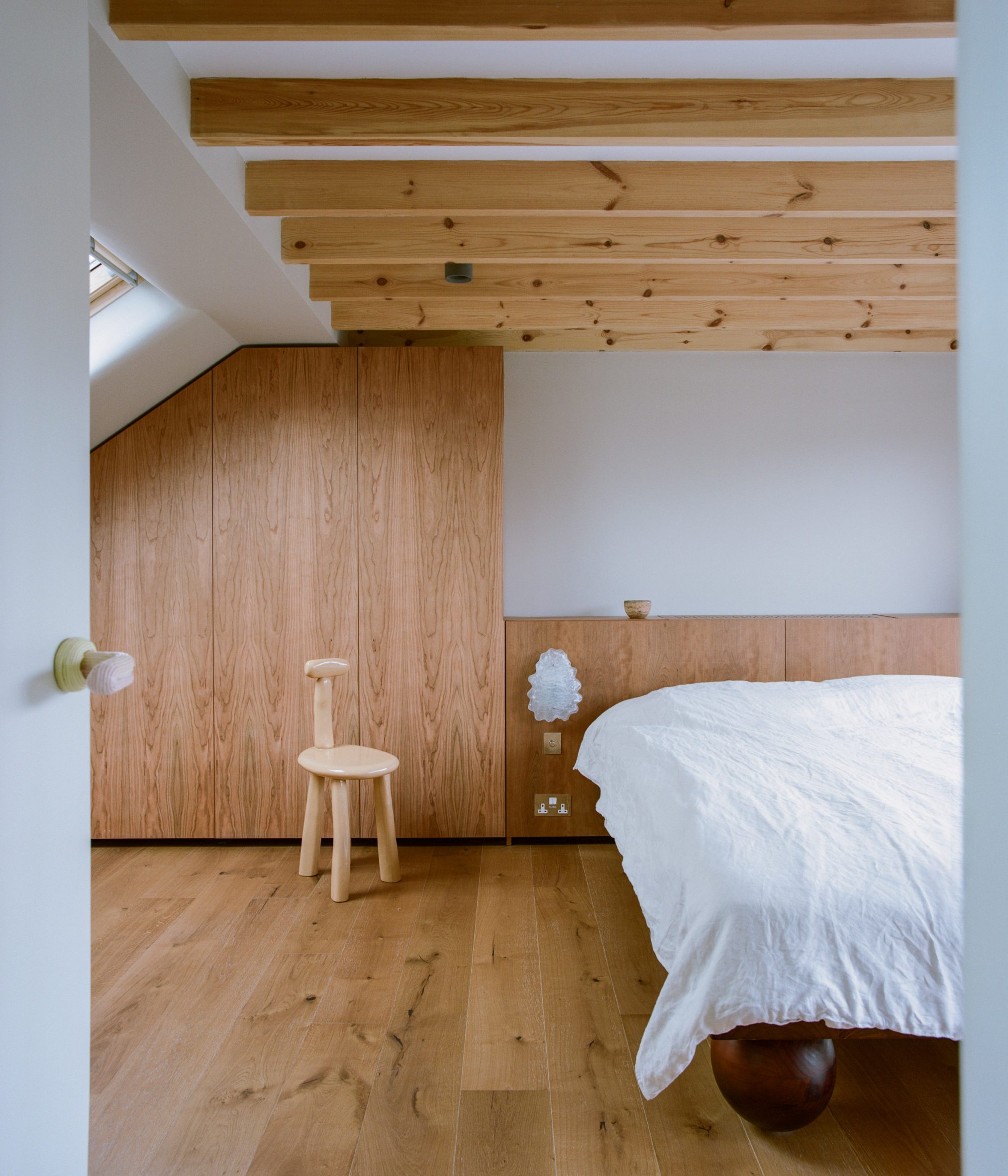 Bedroom interior at Trove in London