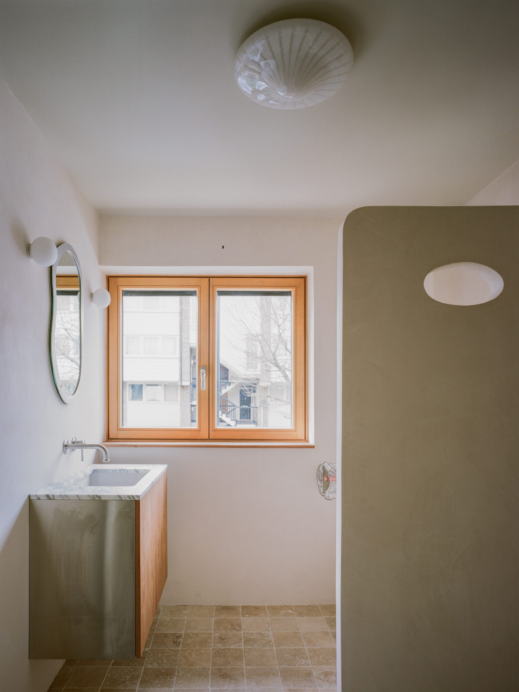 Bathroom interior at home renovation by Flawk and Nikjoo