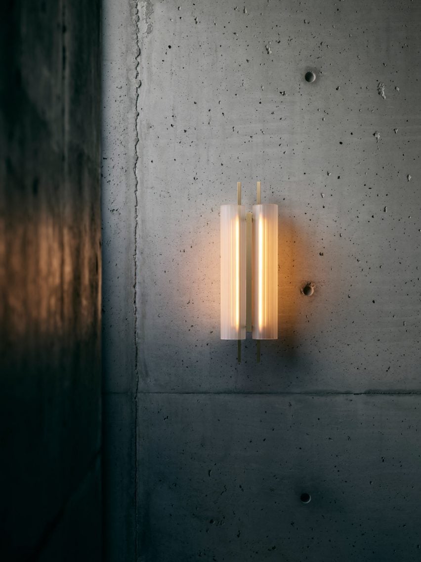Volant Wall Light by Ross Gardam
