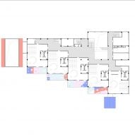 First floor plan of West Coast Kindergarten by CLOU Architects