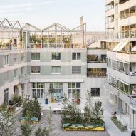 Conen Sigl references "robust" industrial structures for Westhof housing in Zurich