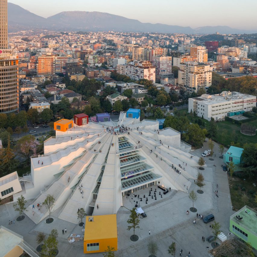 The Pyramid of Tirana by MVRDV