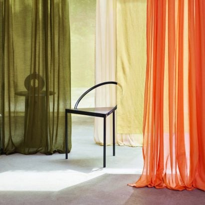 Aloe, Wide-Width Sustainable Sheer by Kirkby Design