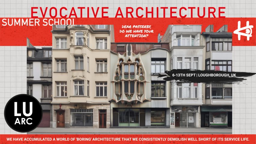 Graphic for Evocative Architecture Summer School