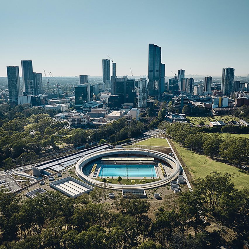 Parramatta Aquatic Centre by Grimshaw