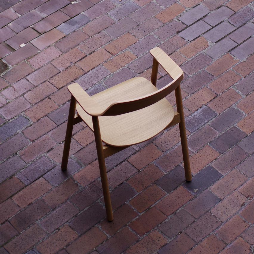 Bow Chair by Industrial Facility