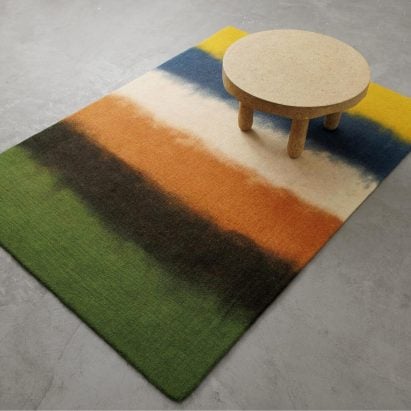 Softblock Felt Rug by Peace Industry