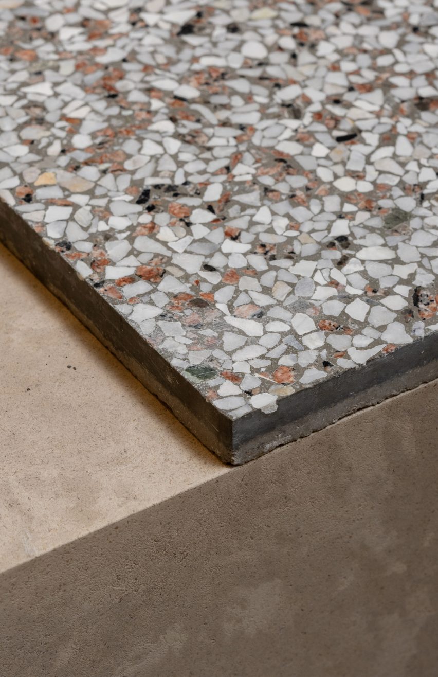 Terrazo tiles by Solus Ceramics 