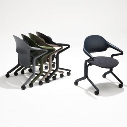 Fuld Nesting Chair designed by Stefan Diez for Herman Miller