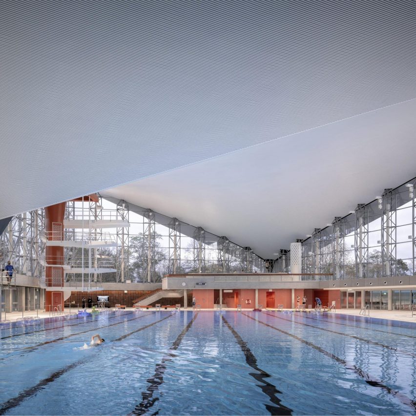 Alsterschwimmhalle by Architekten von Gerkan, Marg und Partner