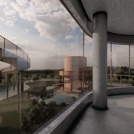 Rendering of museum