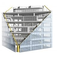 3d portion of a building