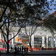 A platform through the trees