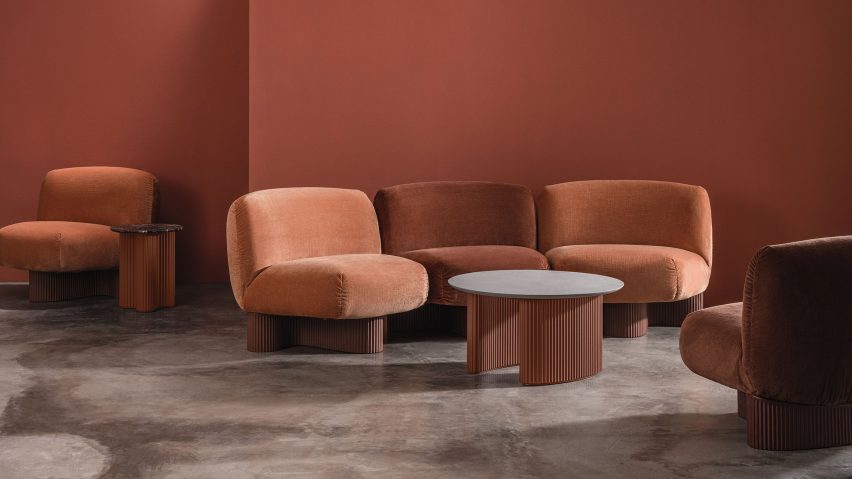 Bolete Lounge Bio seating by Patricia Urquiola for Andreu World