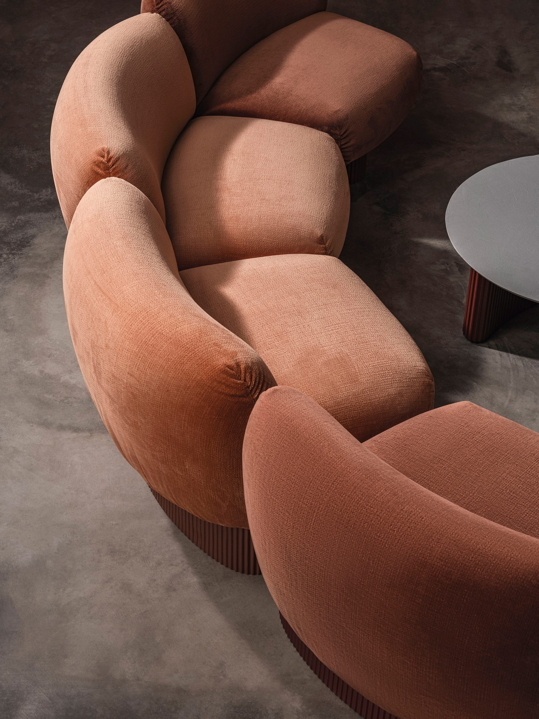 Bolete Lounge Bio sofa by Patricia Urquiola for Andreu World