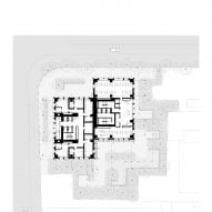 Office and hotel floor plan of Bond Tower by OODA