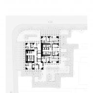 Residential floor plan of Bond Tower by OODA