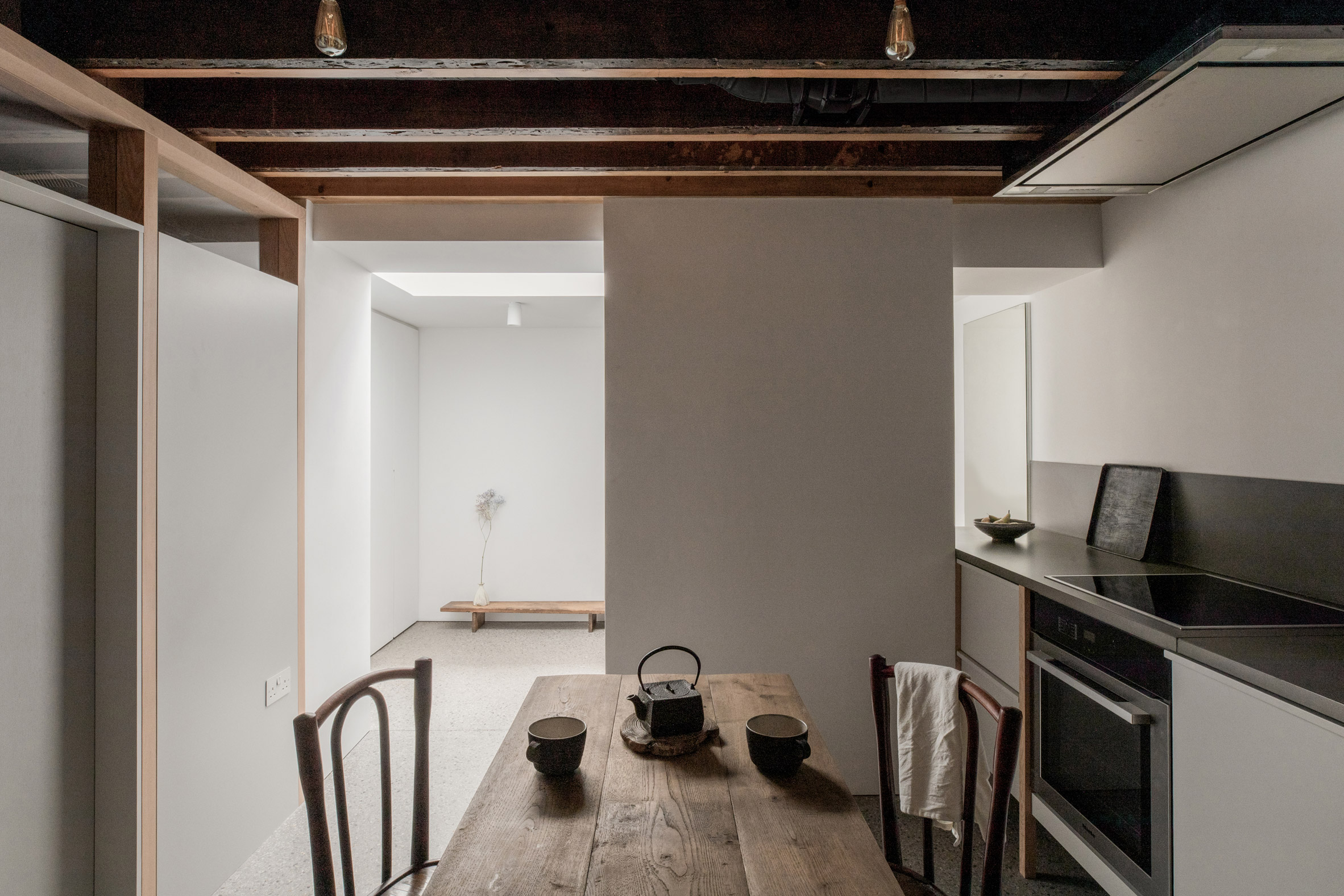 Kitchen interior within London home renovation by Tuckey Design Studio