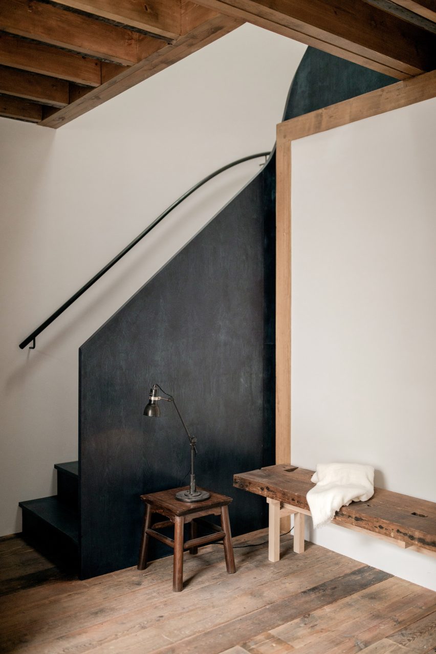 Hallway interior of Bough Terrace in London