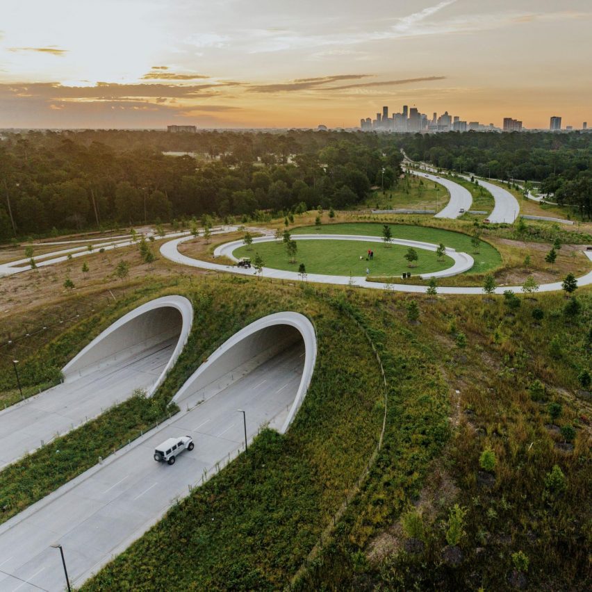 The Land Bridge & Prairie at Memorial Park by Nelson Byrd Woltz